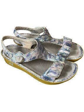 Alegria Kendra KEN-298 Impressionista T-Strap Comfort Sandals Sz 37 (EU)